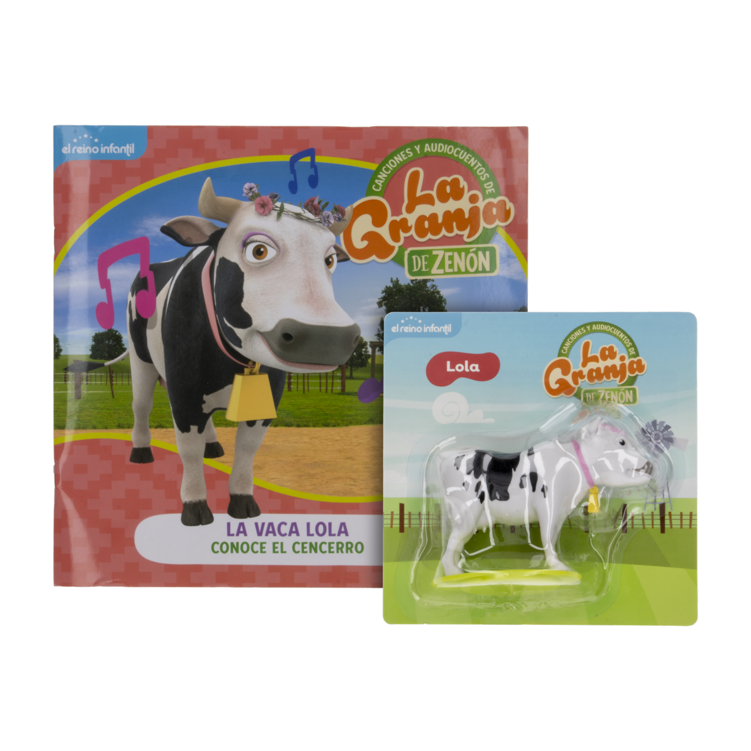 Libro Infantil Lola La Granja De Zenón Más Figura MACROBOOKS 10 Páginas