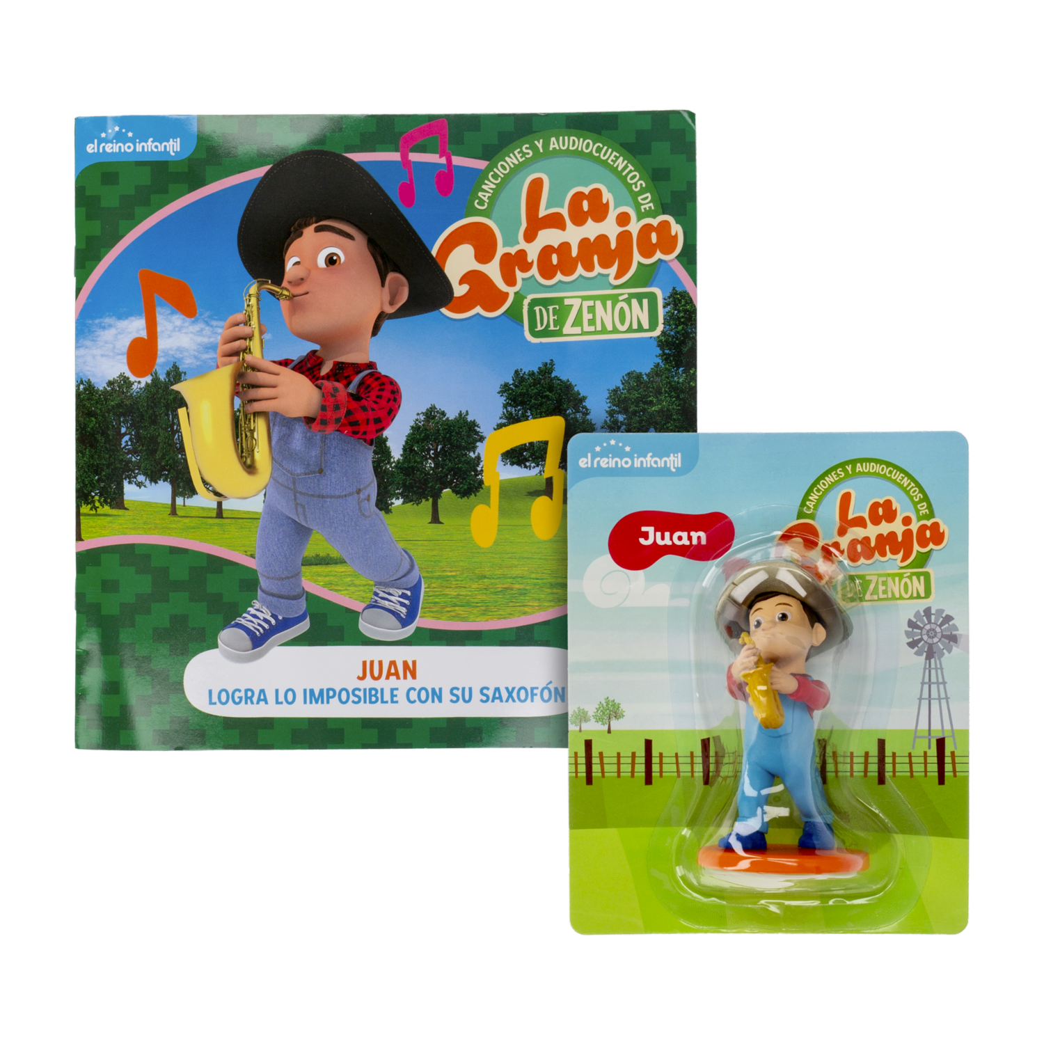 Libro La Granja De Juan Más Figura LUPPA 24 Páginas
