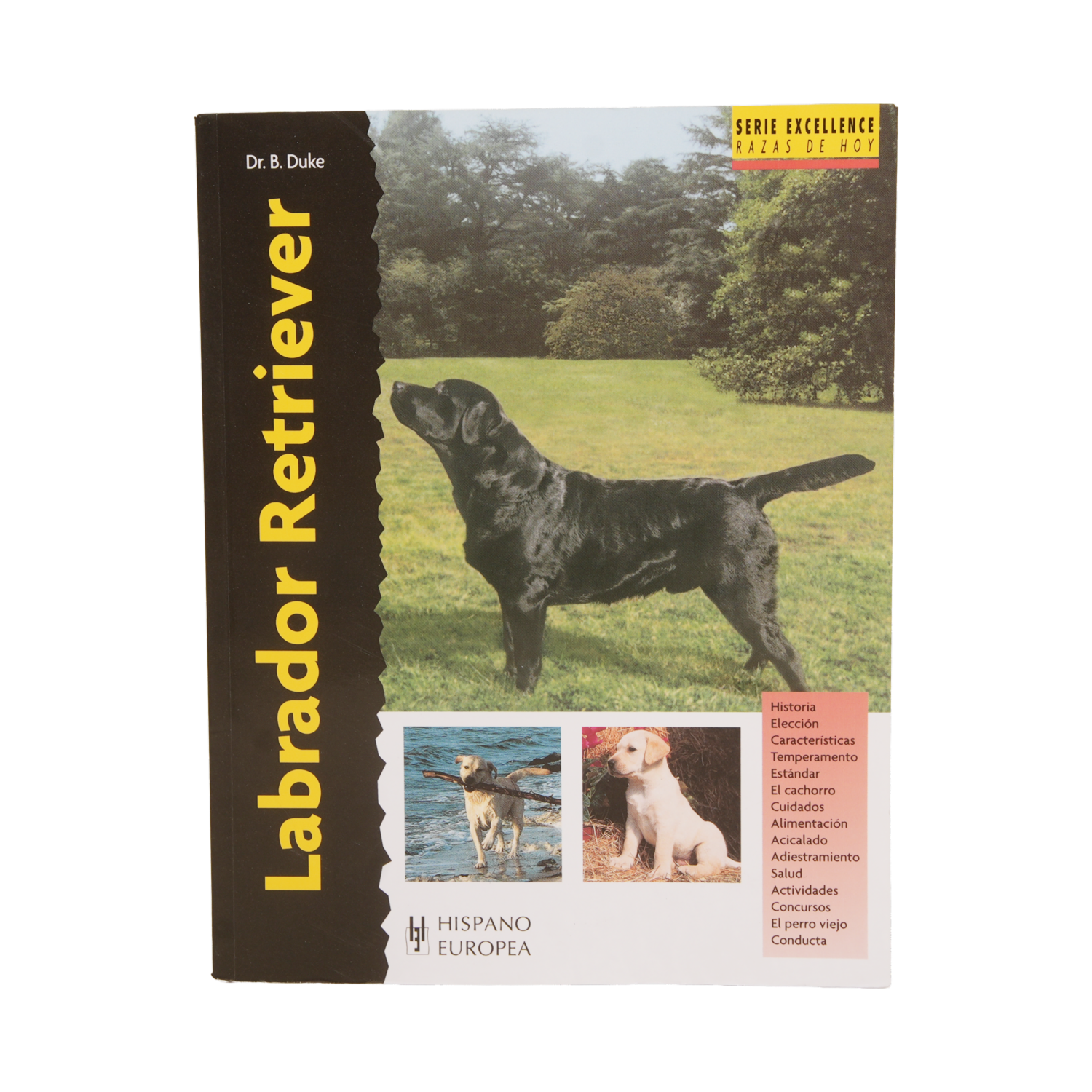 Libro Labrador Retriever HISPANO EUROPEA 158 Páginas