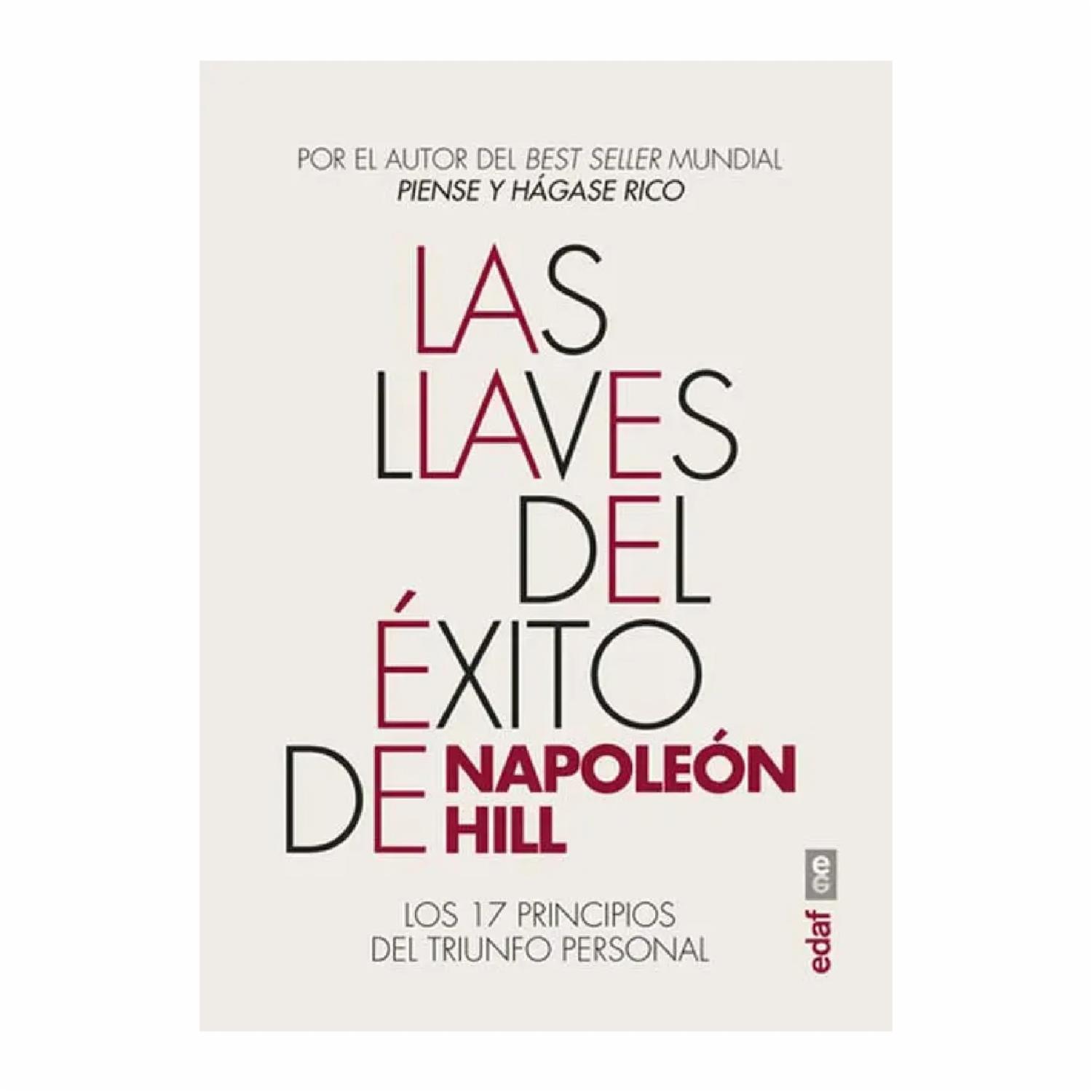 Las Llaves Del Éxito De Napoleón Hill EDAF 238 Páginas