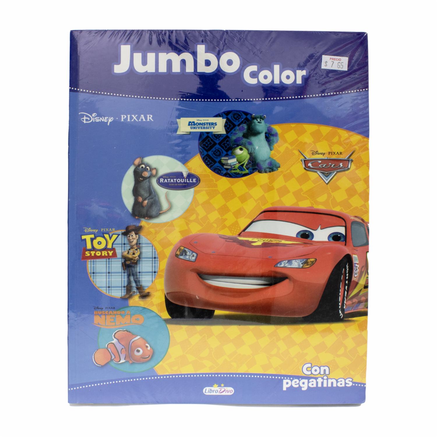 Jumbo Color Disney Pixar LIBRO DIVO 190 Páginas