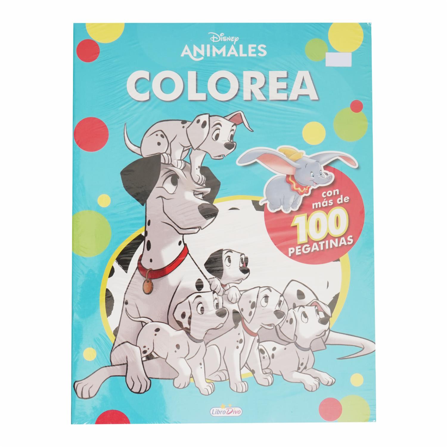 Libro Para Colorear Animales Disney LIBRO DIVO 25 Páginas