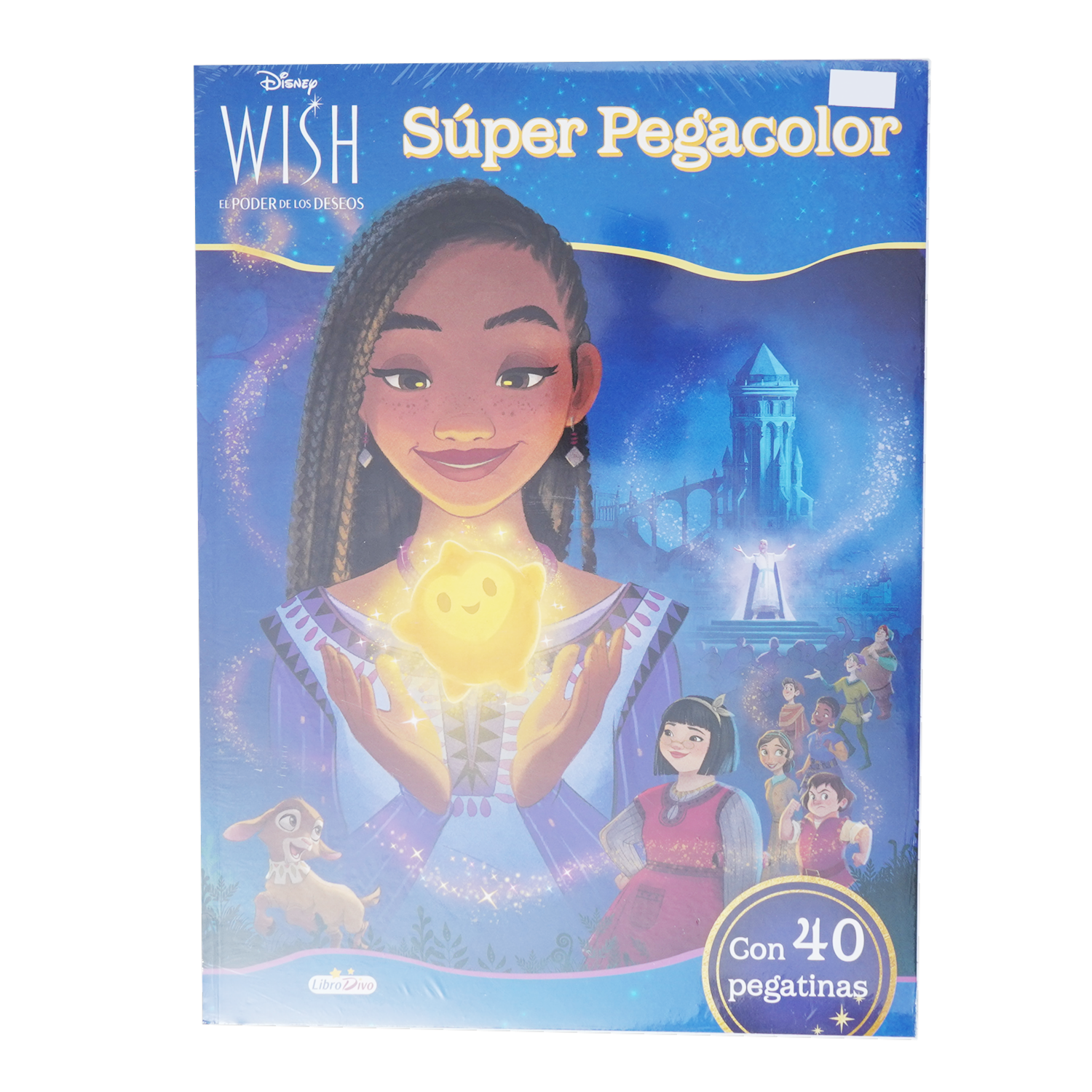 Libro Wish Super Pegacolor LIBRO DIVO 44 Páginas