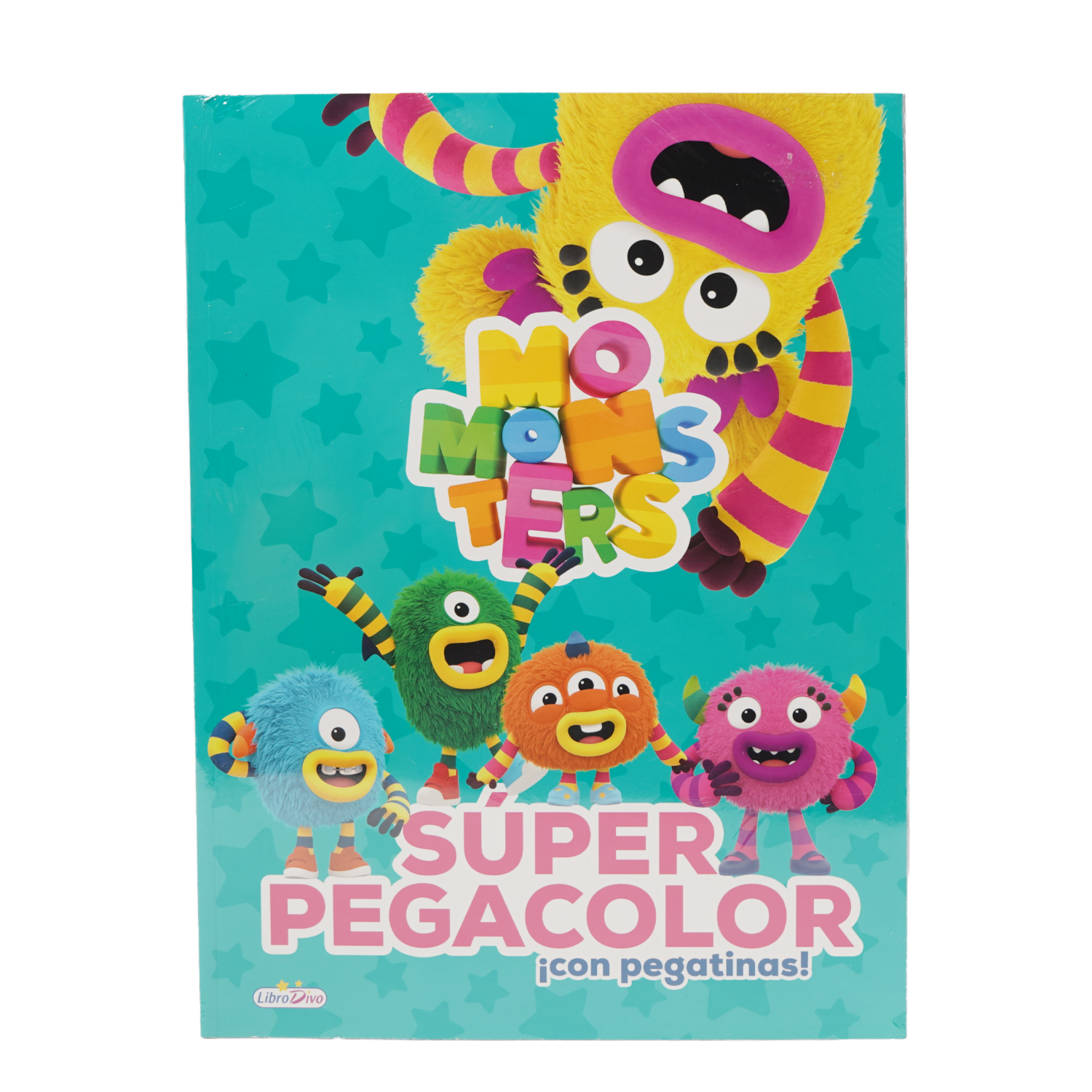 Libro Monster Super Pegacolor LIBRO DIVO 40 Páginas