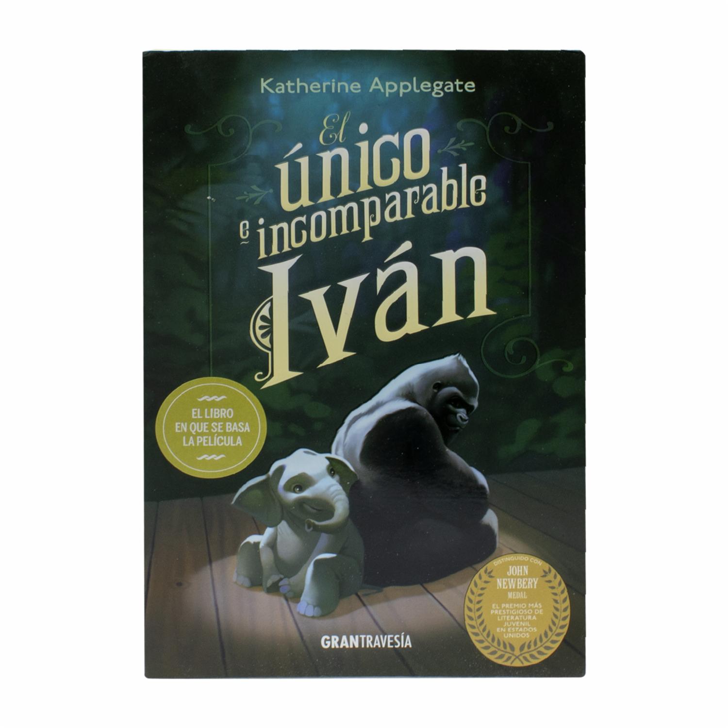 El Único E Incomparable Iván ( Película Disney + 2020) Katherine Applegate OCEANO 324 Páginas