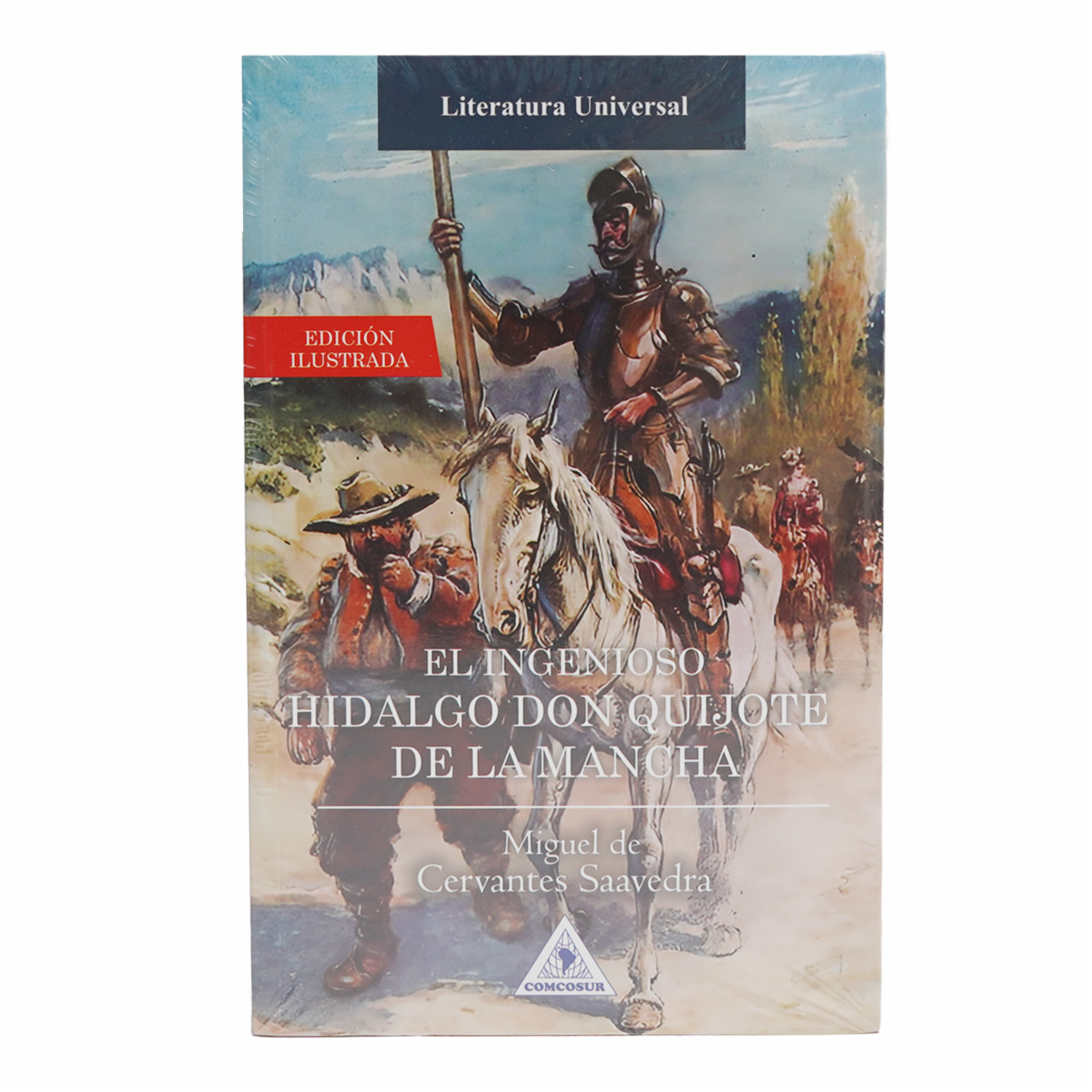 Libro El Ingenioso Hidalgo Don Quijote De La Mancha COMCOSUR 466 Páginas