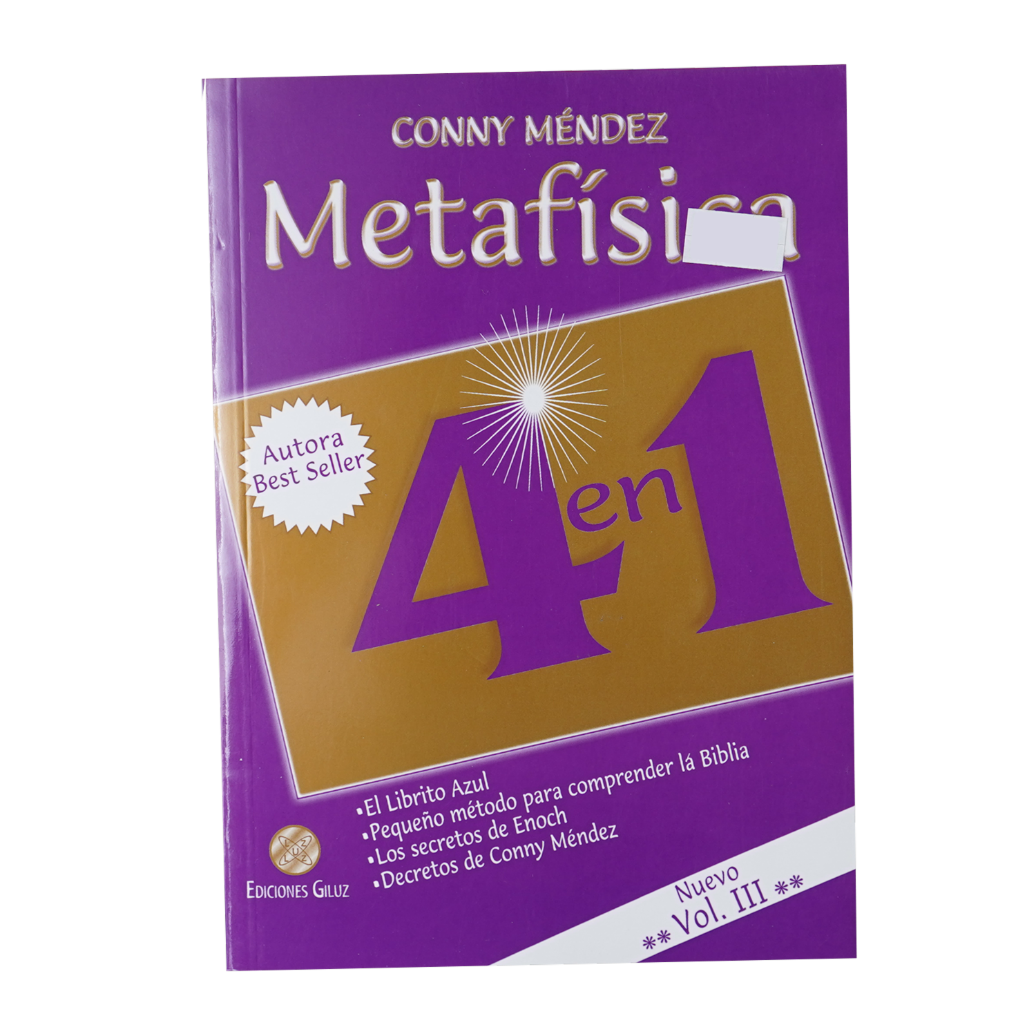 Metafísica 4 En 1 Vol. III Conny Mendez EDICIONES GILUZ 319 Páginas
