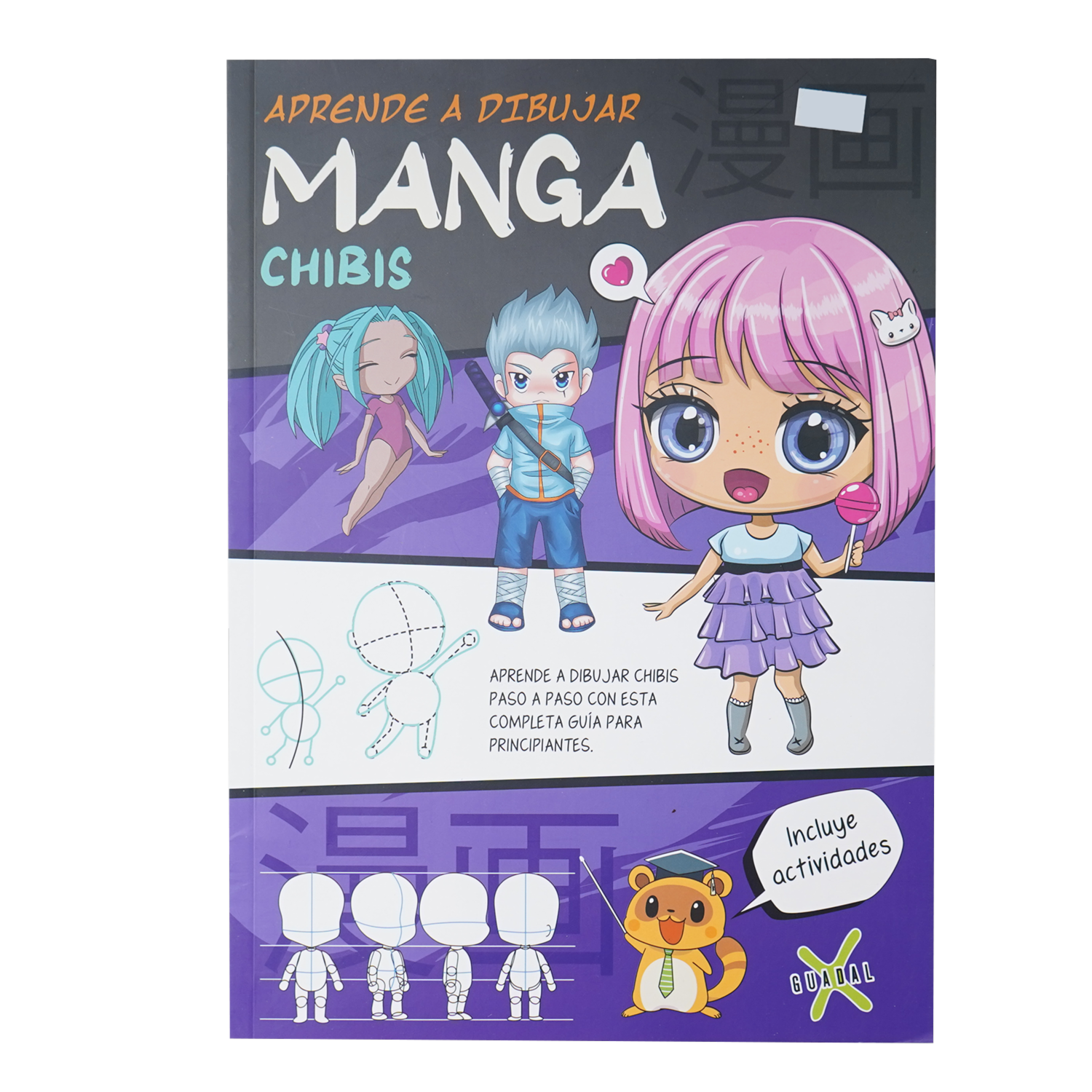 Libro Aprende A Dibujar Manga Chibis GUADAL 63 Páginas