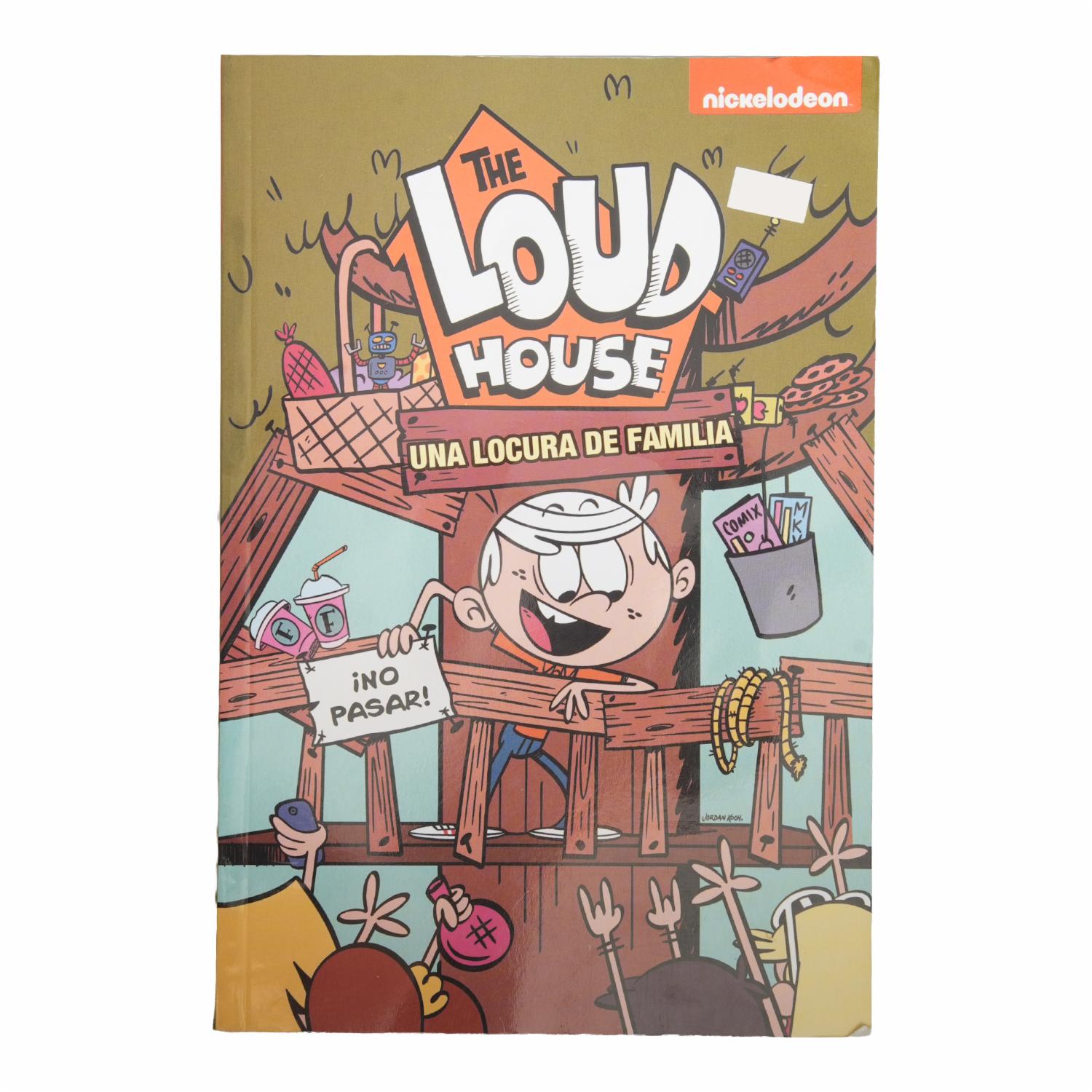 Una Locura De Familia (Loud House 4) Nickelodeon PAIDÓS 56 Páginas