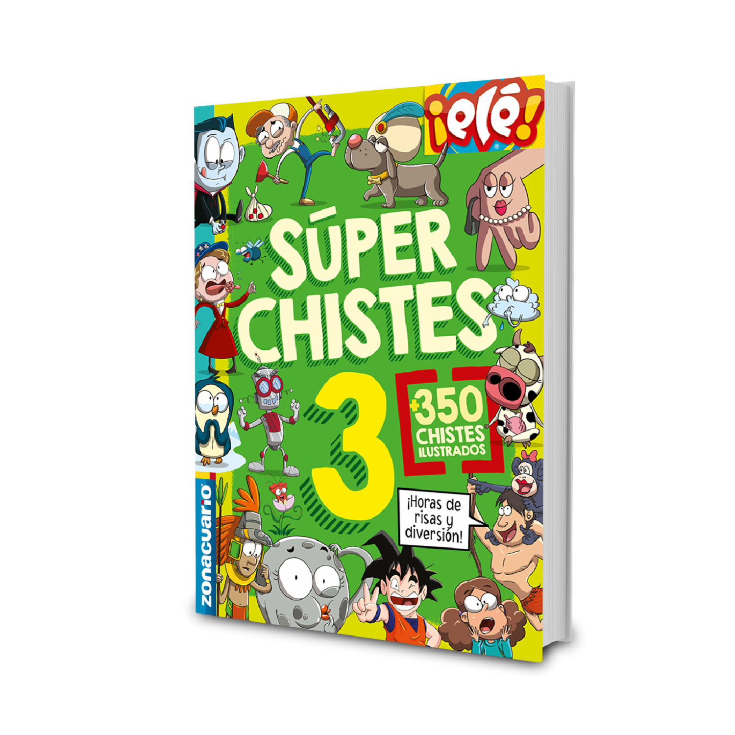 Libro Super Chistes 3 ZONACUARIO 50 Páginas