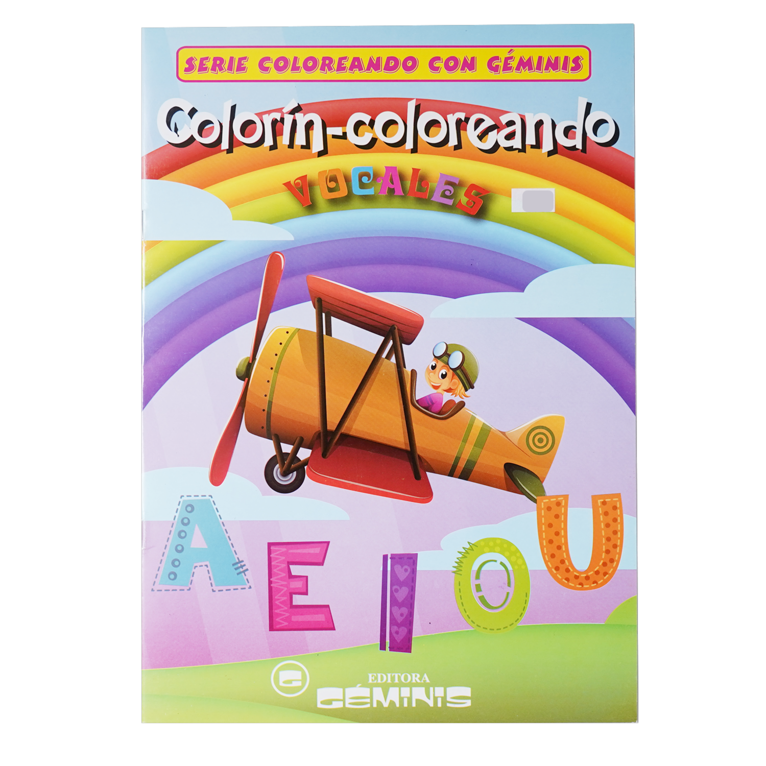 Libro Colorín Coloreando Vocales RADMANDÍ 15 Páginas