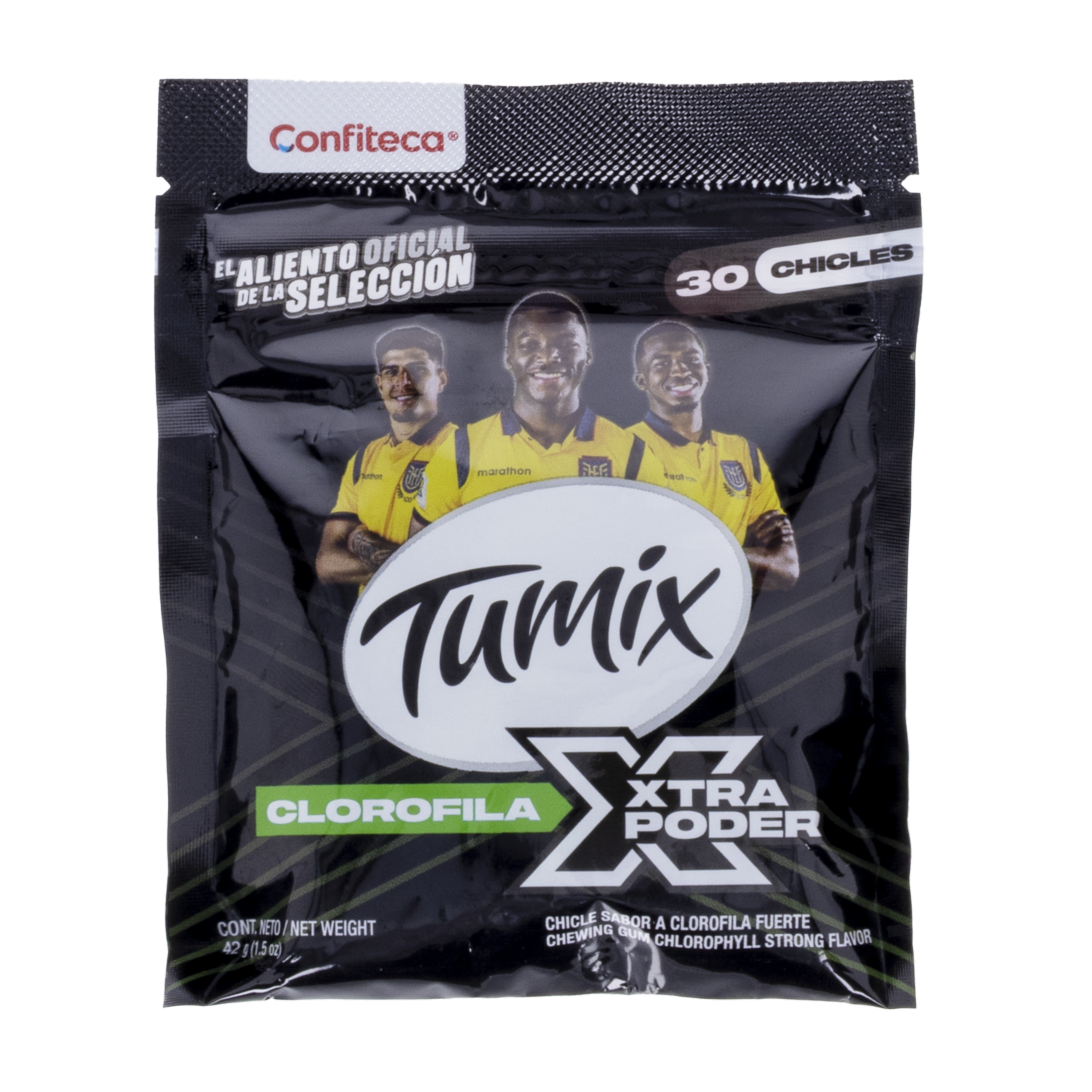 Chicle Sabor A Clorofila Fuerte TUMIX 42 G