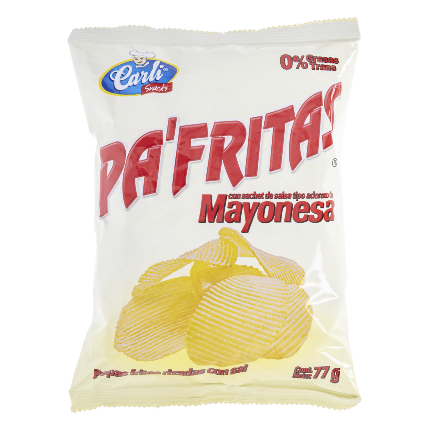 Papas Fritas Con Sachet De Mayonesa PA’FRITAS 77 G