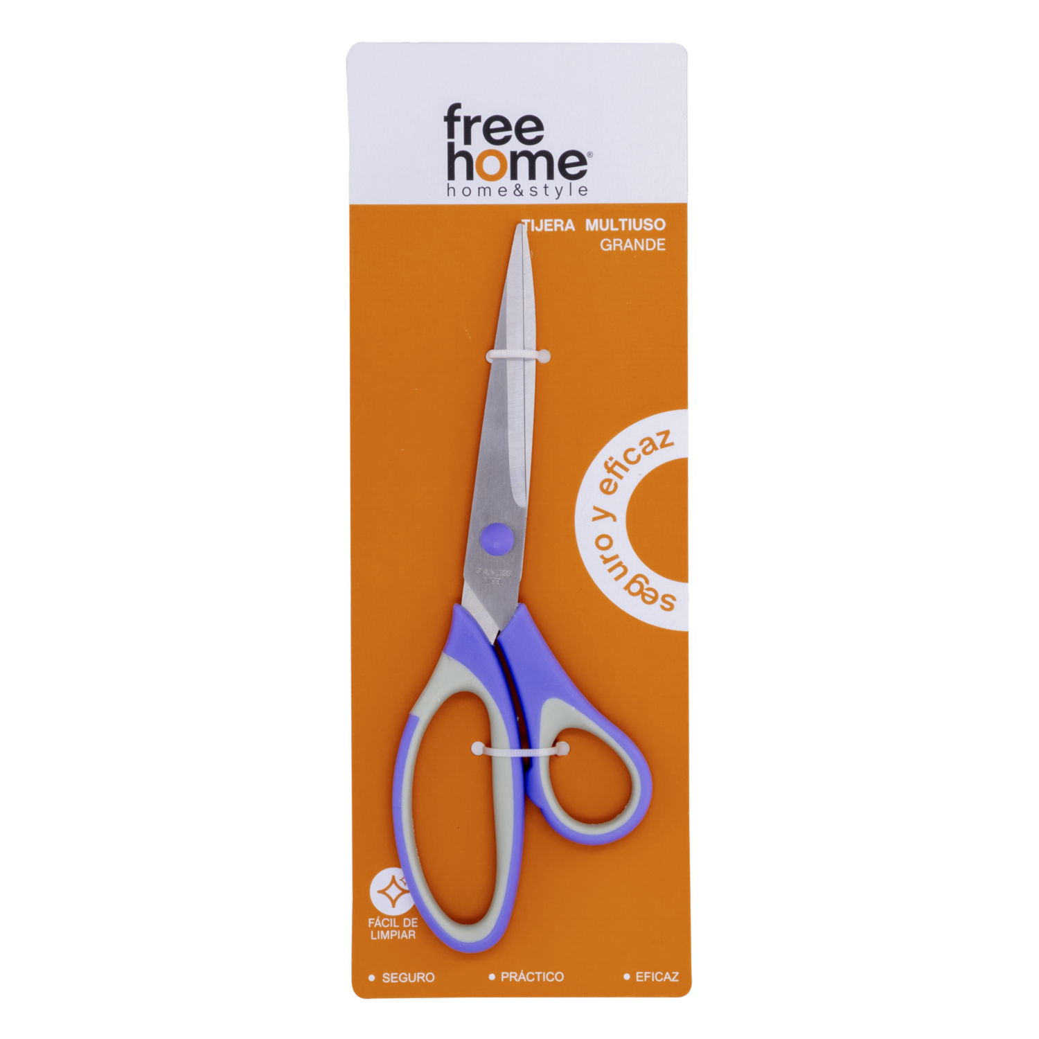 Tijera Multiuso Oreja Grande FREE HOME 1 Pieza